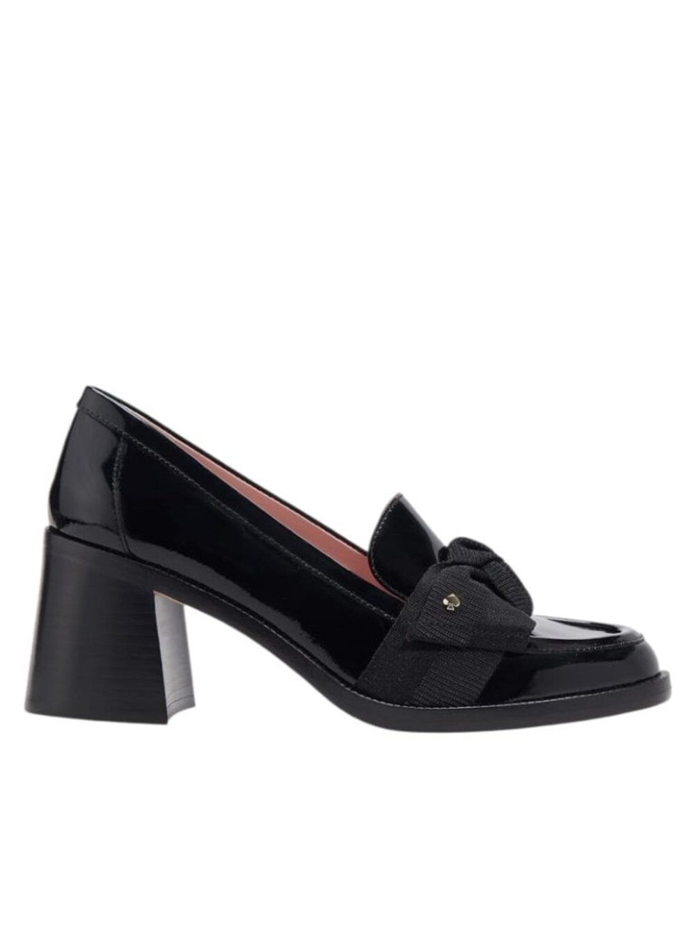 Kate Spade New York Leandra Heeled Loafers, Black, US 7.5 B - Picture 4 of 6